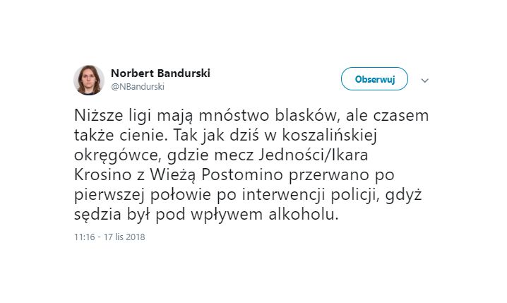 DLATEGO Policja przerwała mecz w Okręgówce... xD